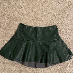 Faux leather skirt Forever 21